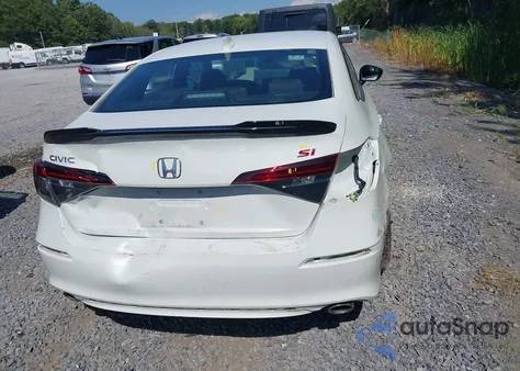 2025 Honda Civic Si Base W/High Performance Summer Tires/ из США, поврежденный, VIN 2HGFE1E58SH471402